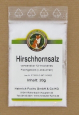 Hirschhornsalz, 20 g