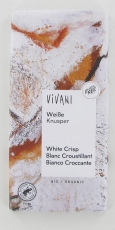 Vivani Schokolade, Weisse Knusper, Bio, 100 g