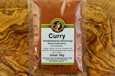Curry, thailndische Gewrzmischung, ohne Glutamat, 50 g