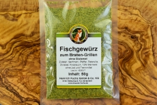 Fischgewrz, zum Braten/Grillen, Gewrzmischung, ohne Glutamat, 50 g