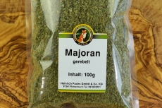 Majoran, grn, gerebelt, 100 g