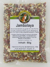 Jambalaya, scharfe kreolische Mischung, Gewrzmischung, ohne Glutamat, 50 g