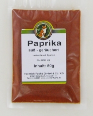 Paprika, geruchert, 50 g