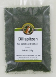 Dillspitzen, getrocknet, 25 g