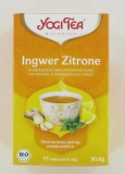 YOGI TEA, Ingwer-Zitrone, Bio, 17 Stck (Aufgussbeutel)